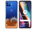 Funda Gel Transparente para Motorola Moto G 5G Plus diseño Bufalo Dibujos