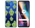 Funda Gel Transparente para Motorola Moto G 5G Plus diseño Cactus Dibujos