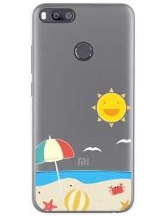 Funda Gel Tpu para Xiaomi Mi Max 2 Diseño Pajaritos Dibujos