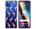 Funda Gel Transparente para Motorola Moto G 5G Plus diseño Flamenco Dibujos