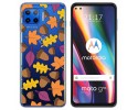 Funda Gel Transparente para Motorola Moto G 5G Plus diseño Otoño Dibujos