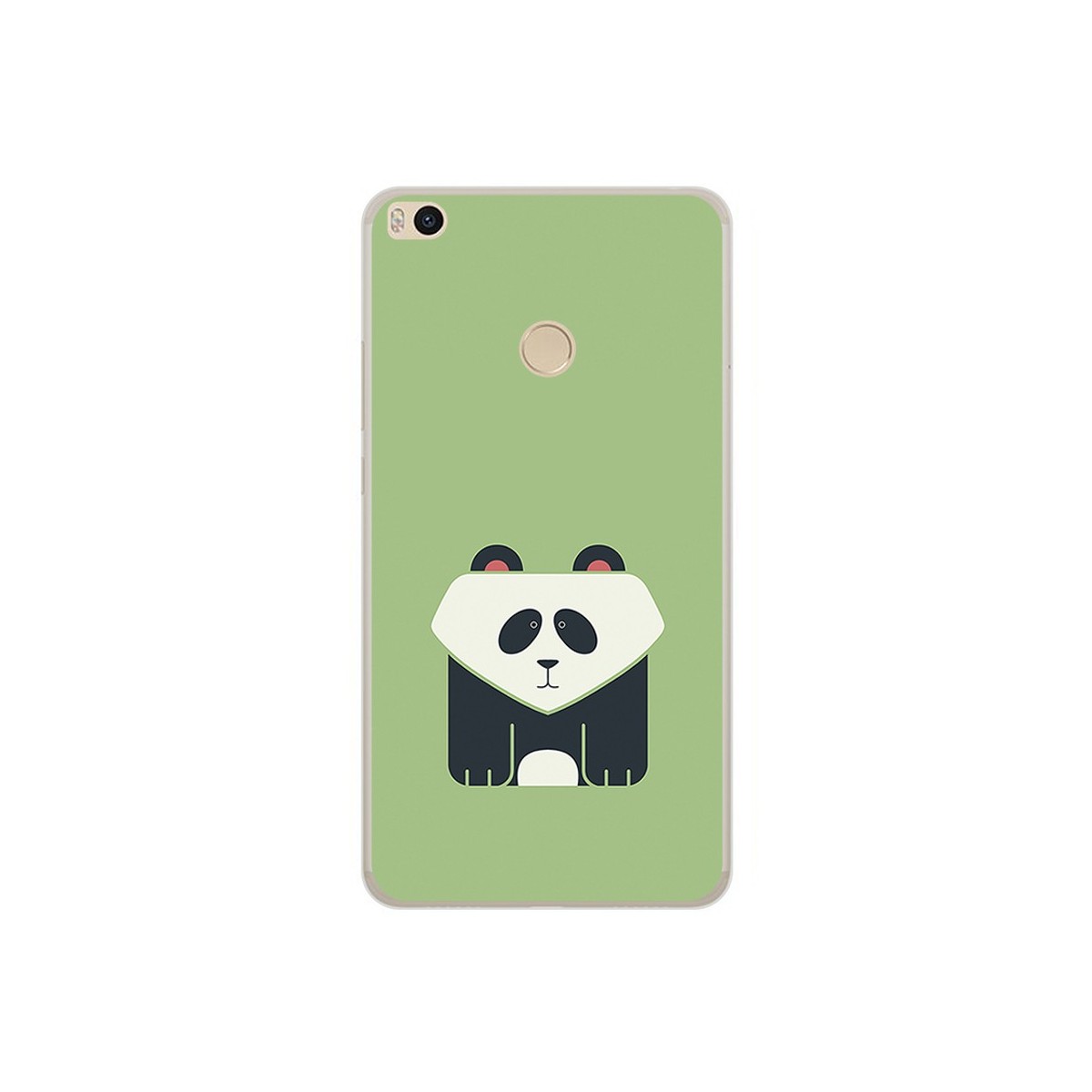Funda Gel Tpu para Xiaomi Mi Max 2 Diseño Panda Dibujos