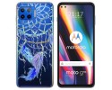 Funda Gel Transparente para Motorola Moto G 5G Plus diseño Plumas Dibujos