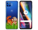 Funda Gel Transparente para Motorola Moto G 5G Plus diseño Tigre Dibujos