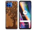 Funda Gel Tpu para Motorola Moto G 5G Plus diseño Cuero 03 Dibujos