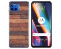 Funda Gel Tpu para Motorola Moto G 5G Plus diseño Madera 03 Dibujos
