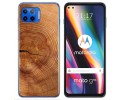 Funda Gel Tpu para Motorola Moto G 5G Plus diseño Madera 04 Dibujos