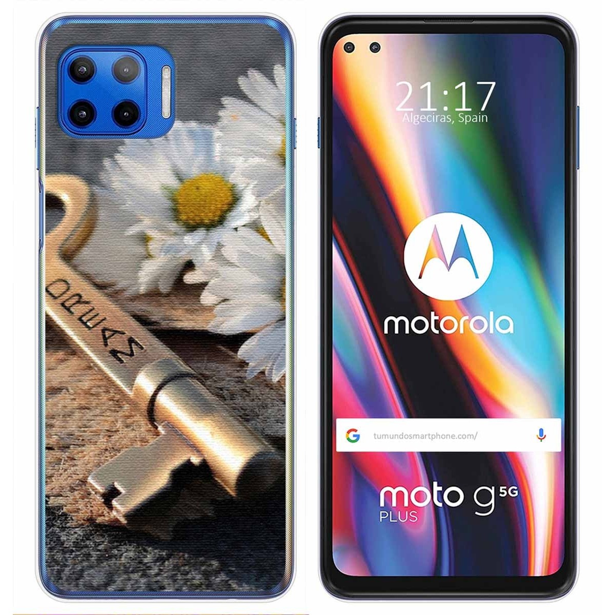 Funda Gel Tpu para Motorola Moto G 5G Plus diseño Dream Dibujos
