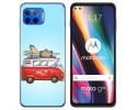 Funda Gel Tpu para Motorola Moto G 5G Plus diseño Furgoneta Dibujos