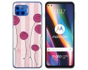 Funda Gel Tpu para Motorola Moto G 5G Plus diseño Flores Vintage Dibujos