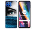 Funda Gel Tpu para Motorola Moto G 5G Plus diseño Ojo Dibujos