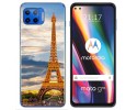 Funda Gel Tpu para Motorola Moto G 5G Plus diseño Paris Dibujos