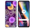 Funda Gel Tpu para Motorola Moto G 5G Plus diseño Radial Dibujos
