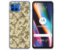 Funda Gel Tpu para Motorola Moto G 5G Plus diseño Sand Camuflaje Dibujos