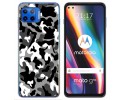 Funda Gel Tpu para Motorola Moto G 5G Plus diseño Snow Camuflaje Dibujos