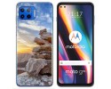 Funda Gel Tpu para Motorola Moto G 5G Plus diseño Sunset Dibujos