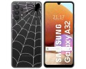 Funda Gel Transparente para Samsung Galaxy A32 4G diseño Araña Dibujos