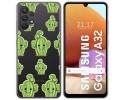Funda Gel Transparente para Samsung Galaxy A32 4G diseño Cactus Dibujos