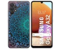 Funda Gel Transparente para Samsung Galaxy A32 4G diseño Mandala Dibujos