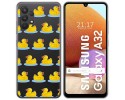 Funda Gel Transparente para Samsung Galaxy A32 4G diseño Pato Dibujos