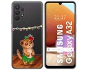 Funda Gel Transparente para Samsung Galaxy A32 4G diseño Suricata Dibujos