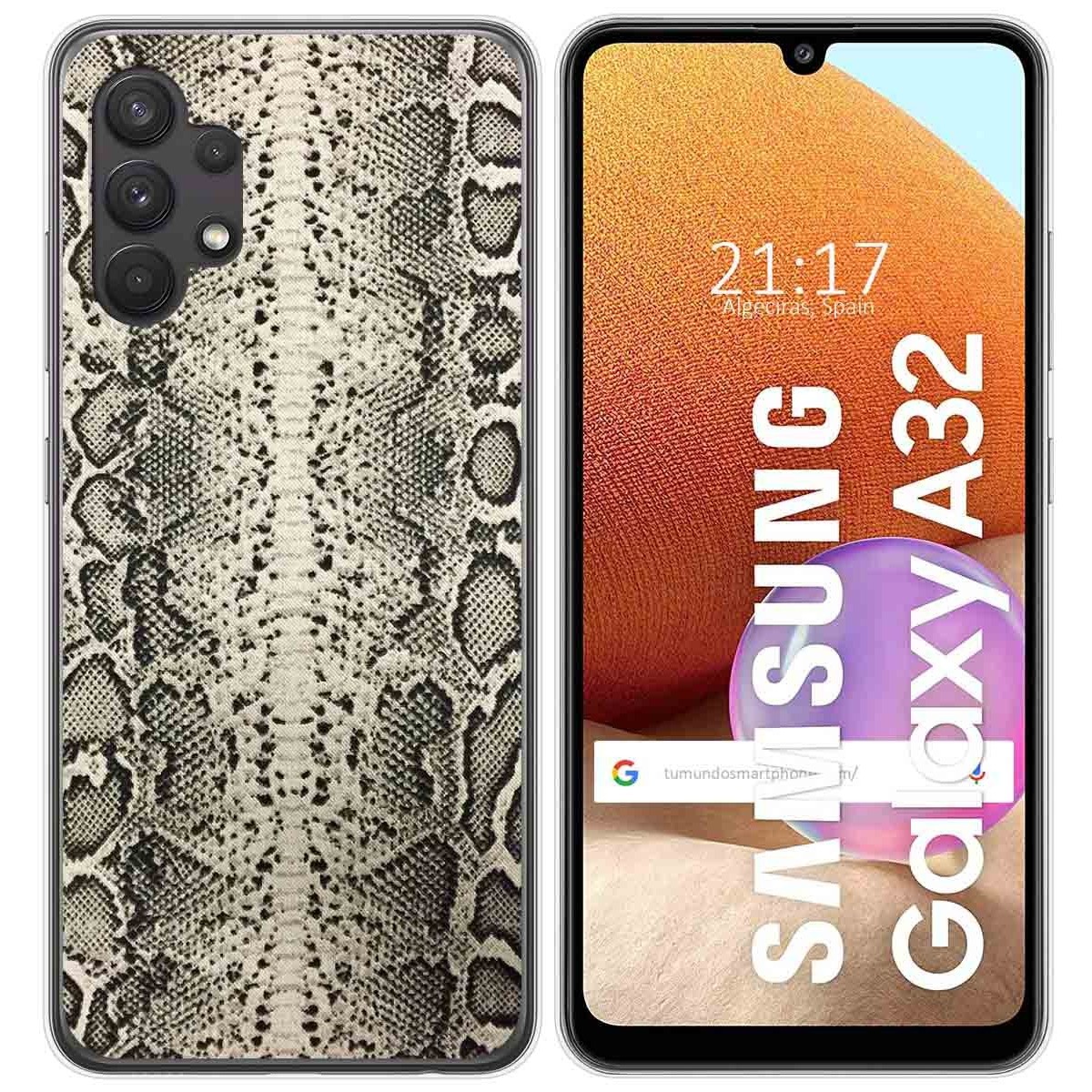 Funda Gel Tpu para Samsung Galaxy A32 4G diseño Animal 01 Dibujos
