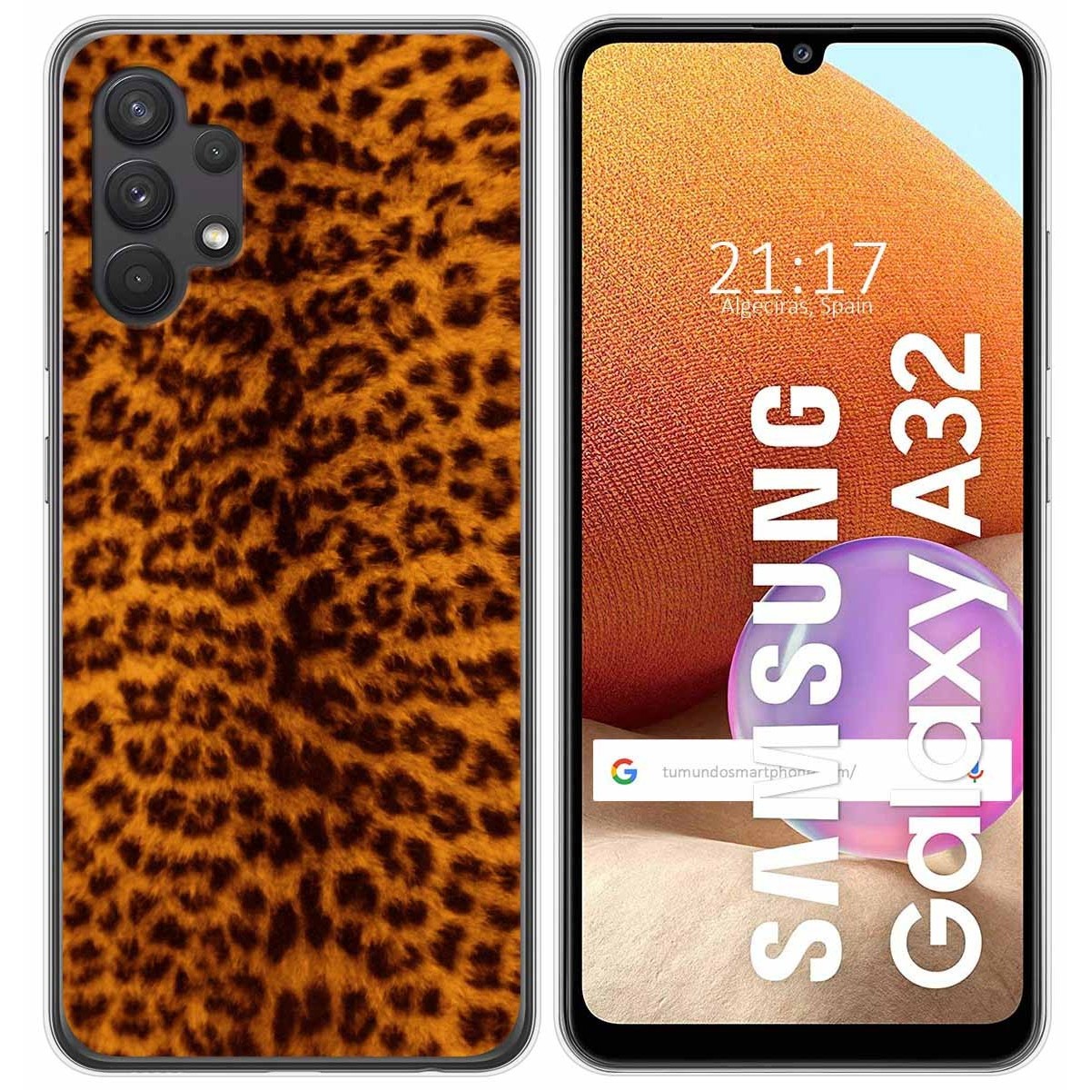 Funda Gel Tpu para Samsung Galaxy A32 4G diseño Animal 03 Dibujos