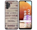 Funda Gel Tpu para Samsung Galaxy A32 4G diseño Ladrillo 01 Dibujos