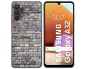 Funda Gel Tpu para Samsung Galaxy A32 4G diseño Ladrillo 02 Dibujos