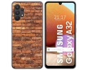 Funda Gel Tpu para Samsung Galaxy A32 4G diseño Ladrillo 04 Dibujos
