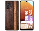 Funda Gel Tpu para Samsung Galaxy A32 4G diseño Madera 05 Dibujos