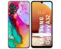 Funda Gel Tpu para Samsung Galaxy A32 4G diseño Mármol 15 Dibujos