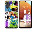 Funda Gel Tpu para Samsung Galaxy A32 4G diseño Comic Dibujos