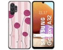 Funda Gel Tpu para Samsung Galaxy A32 4G diseño Flores Vintage Dibujos