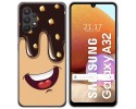 Funda Gel Tpu para Samsung Galaxy A32 4G diseño Helado Chocolate Dibujos