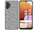 Funda Gel Tpu para Samsung Galaxy A32 4G diseño Letras Dibujos