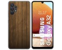 Funda Gel Tpu para Samsung Galaxy A32 4G diseño Madera Dibujos