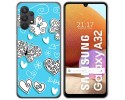 Funda Gel Tpu para Samsung Galaxy A32 4G diseño Mariposas Dibujos