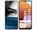 Funda Gel Tpu para Samsung Galaxy A32 4G diseño Ojo Dibujos