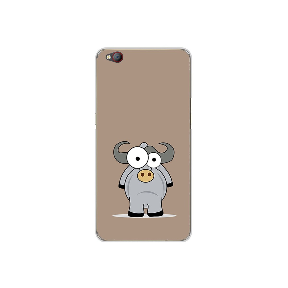 Funda Gel Tpu para Zte Nubia M2 Lite Diseño Toro Dibujos