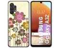 Funda Gel Tpu para Samsung Galaxy A32 4G diseño Primavera En Flor Dibujos