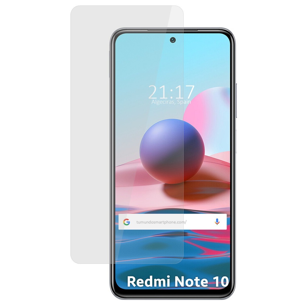 Protector Cristal Templado para Xiaomi Redmi Note 10 / 10S Vidrio