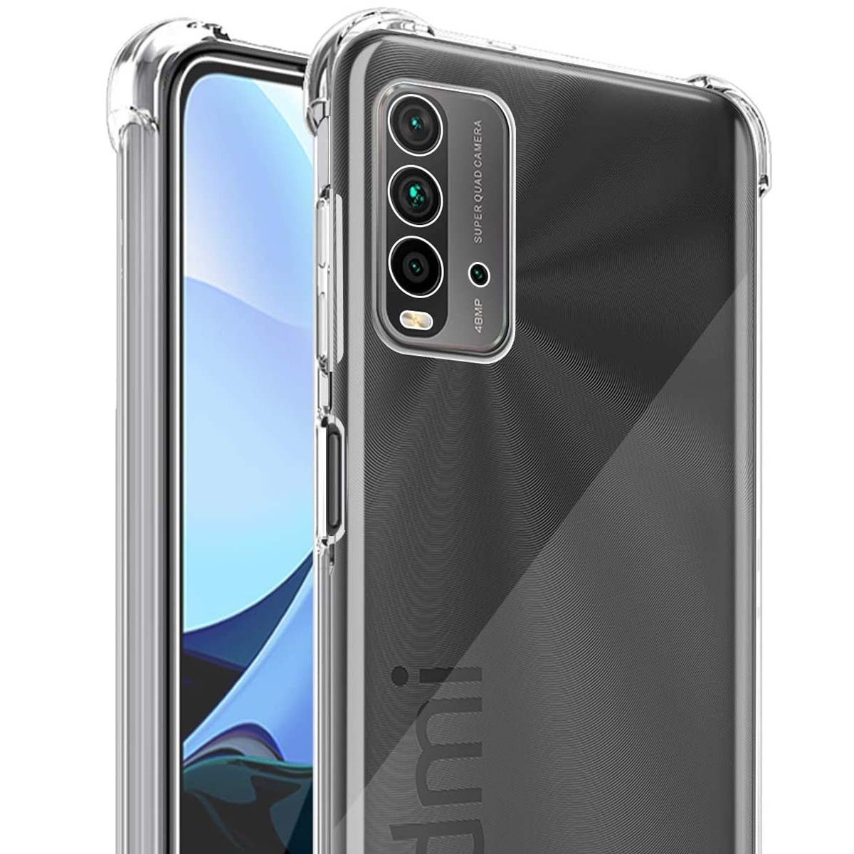 Funda Gel Tpu Anti-Shock Transparente para Xiaomi Redmi 9T