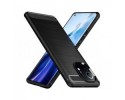 Funda Gel Tpu Tipo Carbon Negra para Xiaomi Mi 11 5G