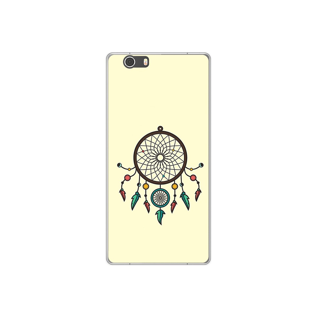 Funda Gel Tpu para Elephone M2 Diseño Atrapasueños Dibujos