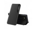 Funda Libro Soporte Magnética Eco Piel con Ventana para Xiaomi POCO X3 NFC / X3 Pro Negra