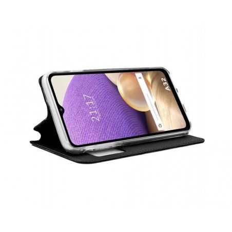 Funda Libro Soporte con Ventana para Samsung Galaxy A32 5G color Negra