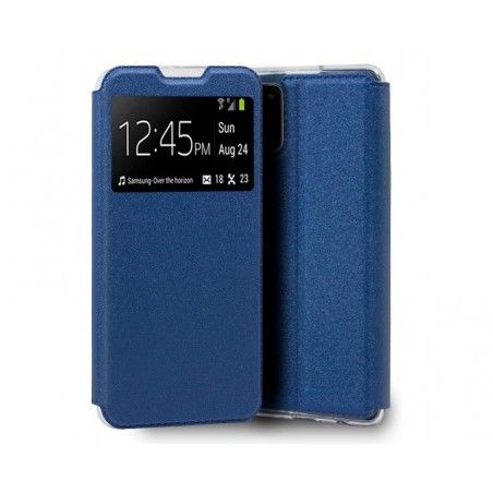 Funda Libro Soporte con Ventana para Samsung Galaxy A32 4G color Azul