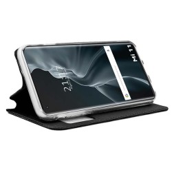 Funda Libro Soporte con Ventana para Xiaomi Mi 11 5G Color Negra 2