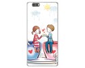 Funda Gel Tpu para Elephone M2 Diseño Cafe Dibujos